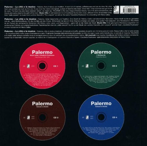 Palermo - Fotobildband inkl. 4 Musik-CDs (earBOOK)