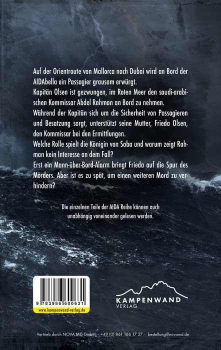 Gnadenlose AIDA: Kreuzfahrtkrimi Teil 1 (AIDA KRIMI) (Frieda Olsen ermittelt.)