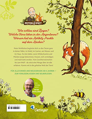 Weißt du, wo die Tiere wohnen?: Eine Entdeckungsreise durch Wiese und Wald: Interessantes Kinderbuch über die Natur und die Tierwelt ab 6 Jahren