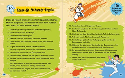 100 Dinge, die ein Junge wissen muss: Spannende Tipps, Tricks und Antworten auf Fragen für Jungen ab 8 Jahren. Kinderbuch für Jungs | Geschenkidee