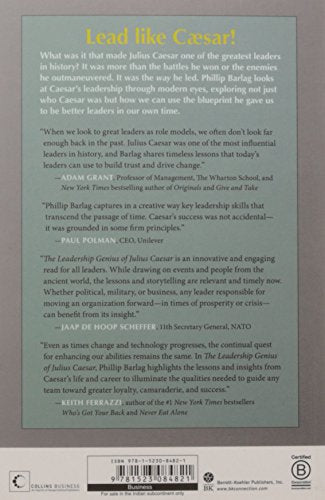 THE LEADERSHIP GENIUS OF JULIUS CAESAR [Hardcover] [Hardcover] [Jan 01, 2017] 0