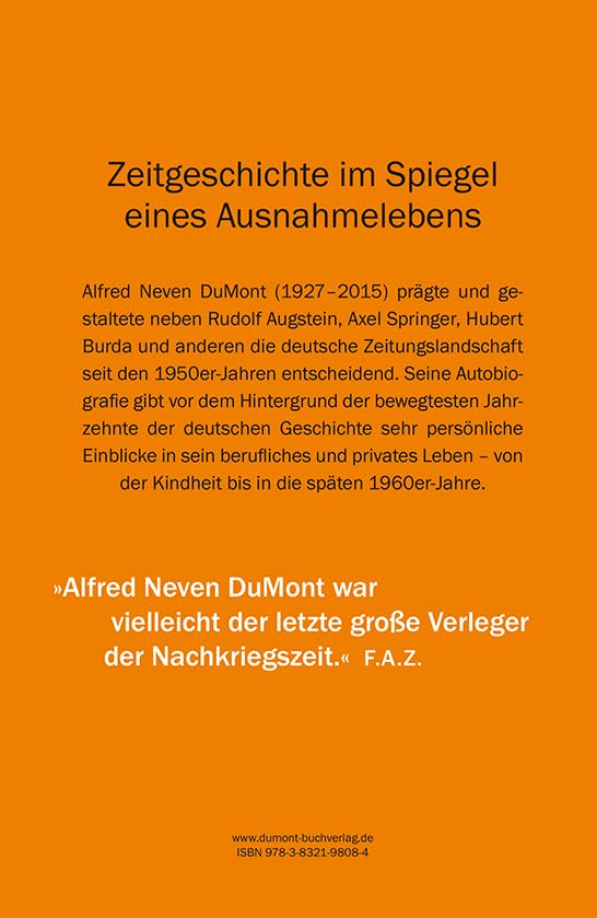 Mein Leben: Die Jahre von 1927 bis 1968