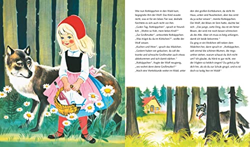Märchen der Brüder Grimm: Retro-Märchenbuch in Originalaufmachung