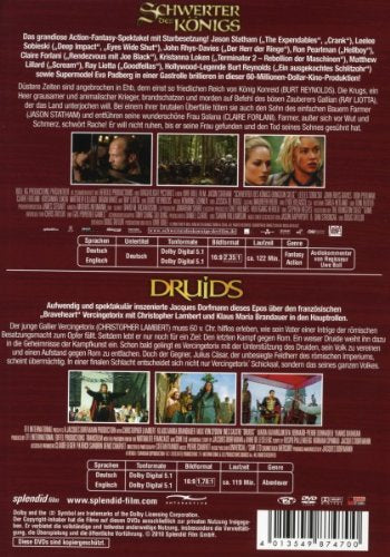 Druids - Der letzte Kampf gegen Rom / Schwerter des Königs - Dungeon Siege [2 DVDs]