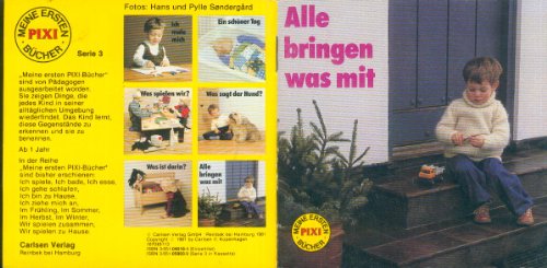 Meine ersten Pixi-Bücher, [18]: Serie 3: Alle bringen was mit