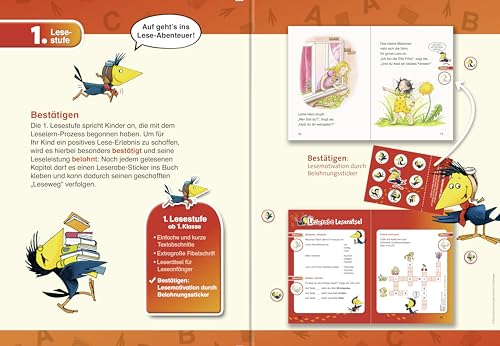 Rabenstarke Silbengeschichten für Mädchen - Leserabe 1. Klasse - Erstlesebuch für Kinder ab 6 Jahren (Leserabe - Sonderausgaben)