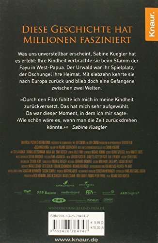 Dschungelkind: Das Buch zum Film. Mit Filmfotos u. Bonusmaterial