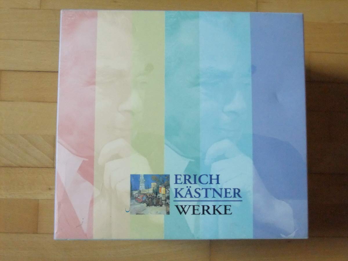 Erich Kästner: Werke. 6 Bände. Band I: Gedichte. Band II: Chanson, Kabarett, Kleine Prosa. Band III: Romane I. Band IV: Romane II. Band V: Theater, Hörspiel, Film. Band VI: Publizistik