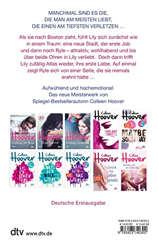 Nur noch ein einziges Mal: Roman – Die deutsche Ausgabe des Bestsellers ›It Ends With Us‹