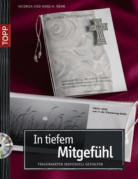 In tiefem Mitgefühl: Trauerkarten individuell gestalten