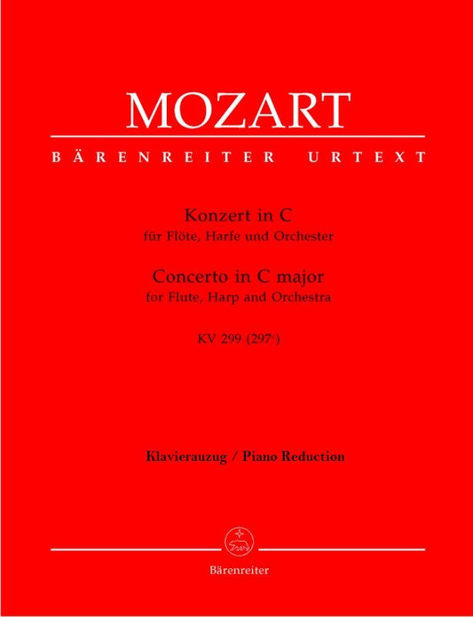 Konzert C-Dur KV 299 (297c) - Fl Ha Orch. Flöte, Harfe, Klavier