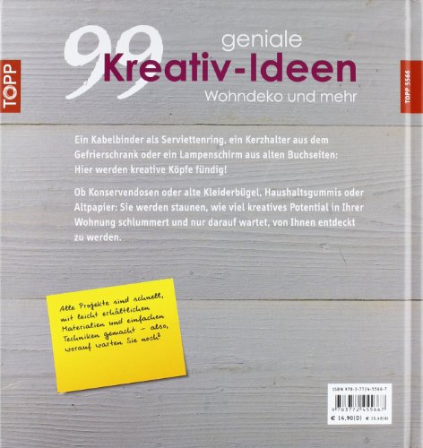 99 geniale Kreativ-Ideen - Wohn-Deko und mehr