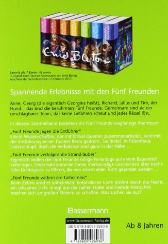 Fünf Freunde - Drei gefährliche Begegnungen: Sammelband 5