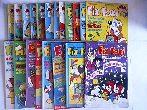 Fix und Foxi. 17 Hefte, aus den Jahren 1969 - 1989