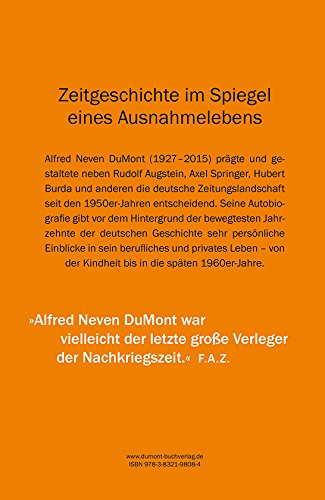 Mein Leben: Die Jahre von 1927 bis 1968