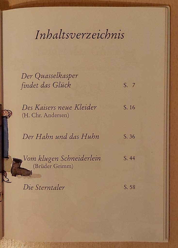 Omas liebe Märchenkiste.