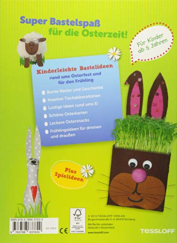 Das bunte Bastelbuch Ostern ... für die ganze Familie (Rätsel, Spaß, Spiele)