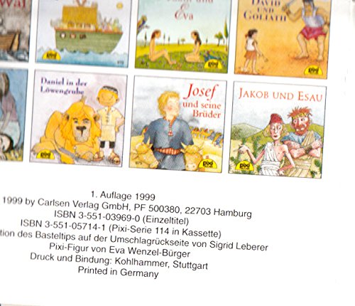 Jona und der Wal : eine Geschichte aus dem Alten Testament (Jona 1 - 4)- Pixi-Buch Nr. 969 - Einzeltitel aus PIXI-Serie 114