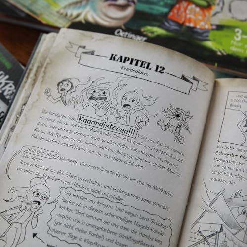KoboldKroniken 1. Sie sind unter uns!: Lustiger Monster-Spaß im Tagebuchstil für Kinder ab 10 Jahren