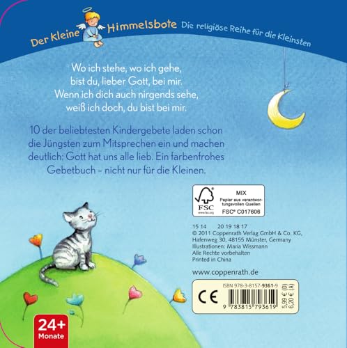 Meine allerliebsten Kindergebete (Der Kleine Himmelsbote)
