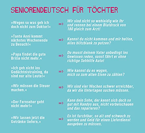Jünger wären mir die Alten lieber: Lese-Booster für Frauen, deren Eltern in die Jahre kommen (Ein aufbauendes Buch für alle, die sich um ihre alten Eltern kümmern)