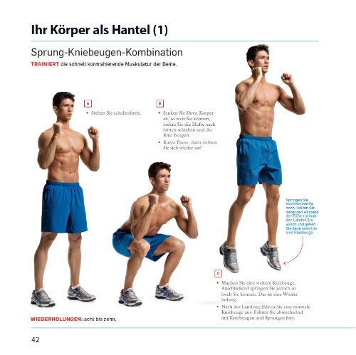 Das Men's Health 15-Minuten-Workout-Buch: Über 70 Workouts für definierte Muskeln, einen schlanken Körper und einen starken Body