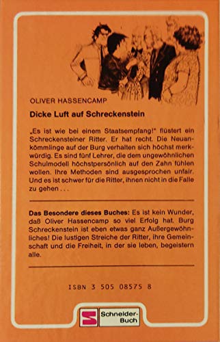 Burg Schreckenstein: Dicke Luft auf Schreckenstein. Bd. 21