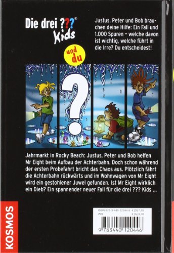 Die drei ??? Kids und du, Die verhexte Achterbahn: 1000 Spuren - du hast die Wahl