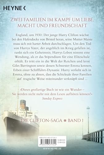 Spiel der Zeit: Die Clifton Saga 1 - Roman