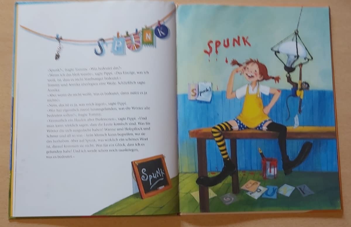 Pippi findet einen Spunk