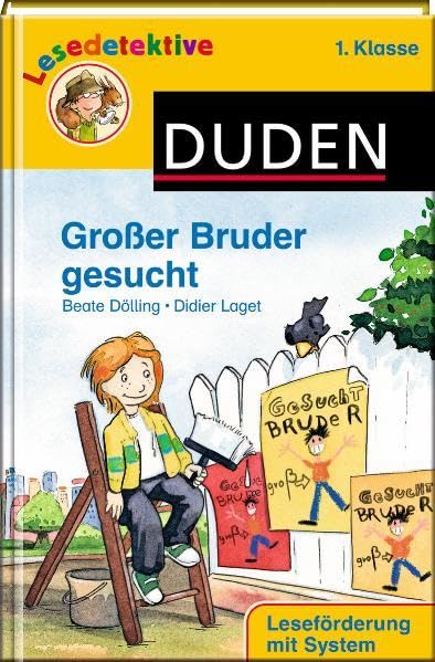 Großer Bruder gesucht (1. Klasse) (Duden Lesedetektive)