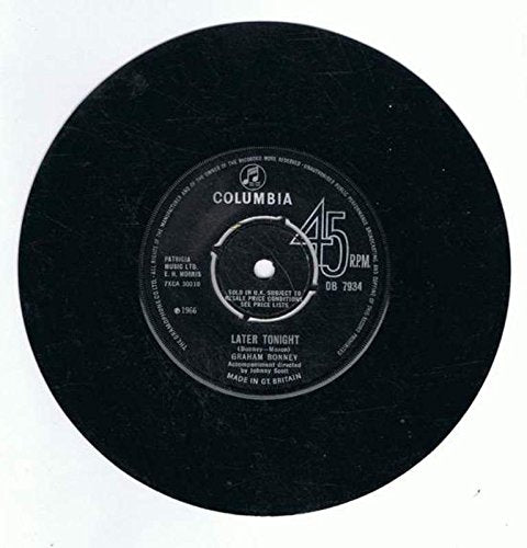 GRAHAM BONNEY / SUPER GIRL / BABY`S GONE / DISC-JOCKY-SERIE / Der große Disco-Knüller / Columbia # C 23234 / Deutsche Pressung / 7" Vinyl Single Schallplatte