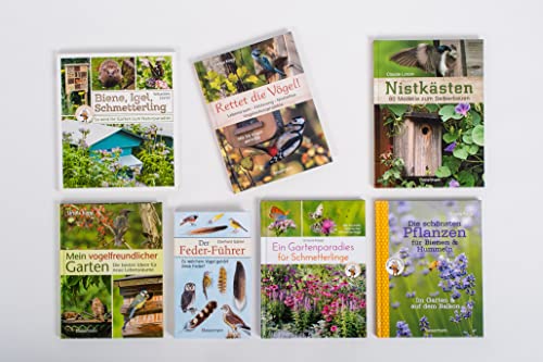 Biene, Igel, Schmetterling. So wird Ihr Garten zum Naturparadies.: Nützliches für Nützlinge: Insektenhotels, Nistkästen, Igelhütte, Feldermaushaus ... Mit Extrakapitel: Imkern für Einsteiger