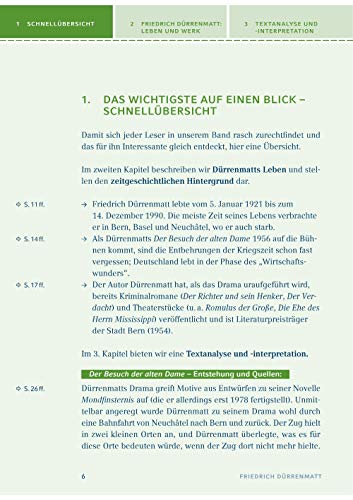 Königs Erläuterungen: Textanalyse und Interpretation zu Dürrenmatt. Der Besuch der alten Dame. Alle erforderlichen Infos für Abitur, Matura, Klausur und Referat plus Musteraufgaben mit Lösungen