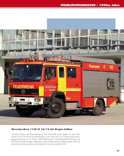 Feuerwehr: Die spektakulärsten Einsatzfahrzeuge: Die spektakulärsten Modelle