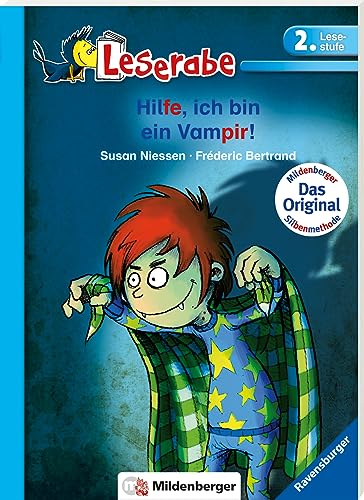 Hilfe, ich bin ein Vampir - Leserabe 2. Klasse - Erstlesebuch ab 7 Jahren (Leserabe mit Mildenberger Silbenmethode)