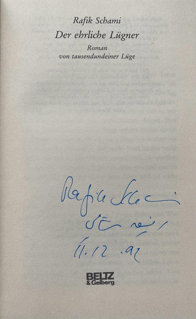 Der ehrliche Lügner: Roman von tausendundeiner Lüge. Ausgezeichnet mit dem Hermann-Hesse-Preis 1994 (Beltz & Gelberg)