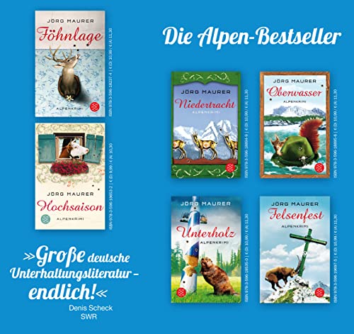 Bei Föhn brummt selbst dem Tod der Schädel: Alpenkrimi (Kommissar Jennerwein ermittelt, Band 14)