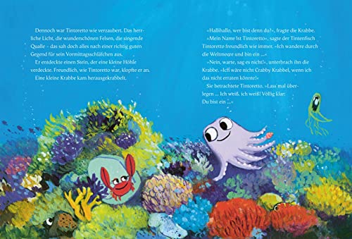 Tintoretto und seine Freunde: Zauberhafte Unterwasser-Abenteuer über Freundschaft, Natur und Klimaschutz | Zum Vorlesen ab 4 Jahren