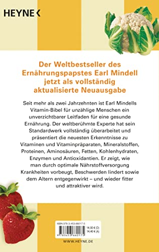 Die neue Vitamin-Bibel: Vitamine - Bausteine für ein gesundes, langes Leben -
