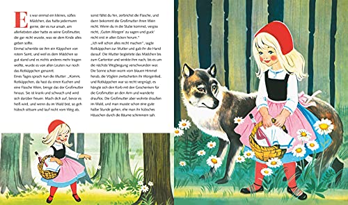 Märchen der Brüder Grimm: Retro-Märchenbuch in Originalaufmachung