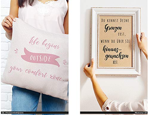 #VerdammtGeileSprüche MOTIVATION. Einfach mal machen, könnte ja gut werden...: 101 genial gestaltete Sprüche. Mach deine Message zum DIY-Projekt