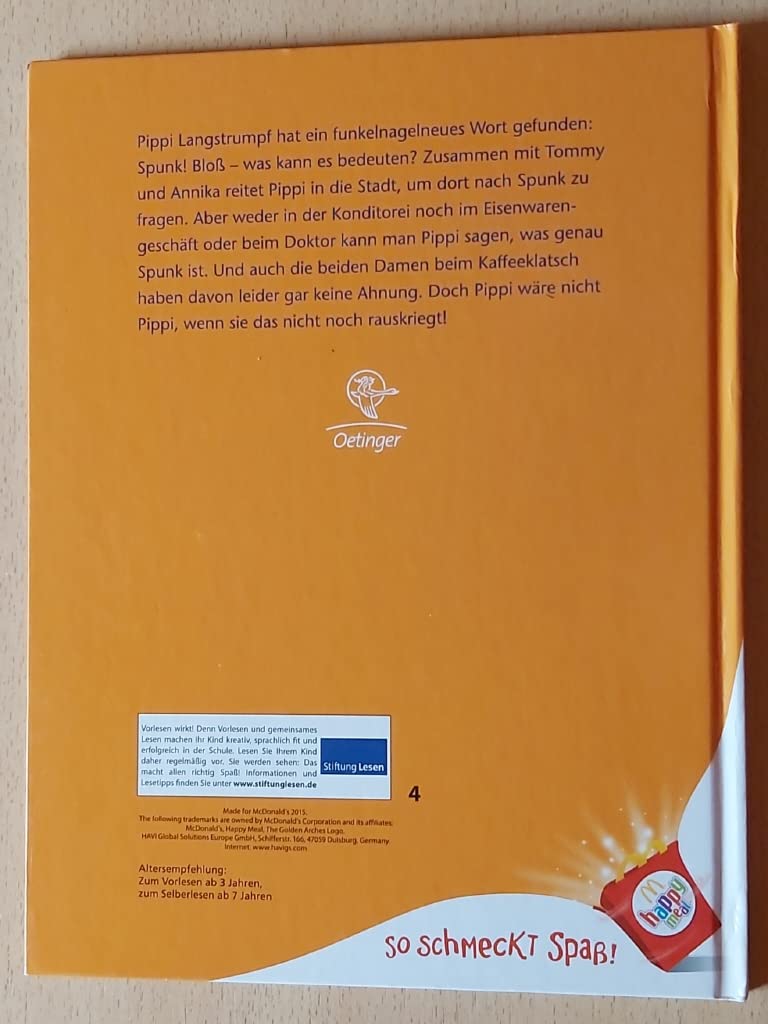 Pippi findet einen Spunk