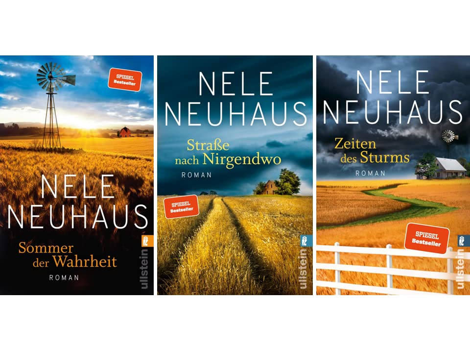 Nele Neuhaus | Sheridan Grant Reihe - 3er Set als Softcover | Sommer der Wahrheit + Straße nach Nirgendwo + Zeiten des Sturms