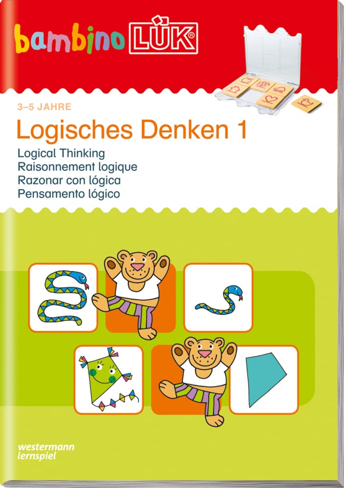 bambinoLÜK: 3/4/5 Jahre Logisches Denken 1 (bambinoLÜK-Übungshefte: Kindergarten)