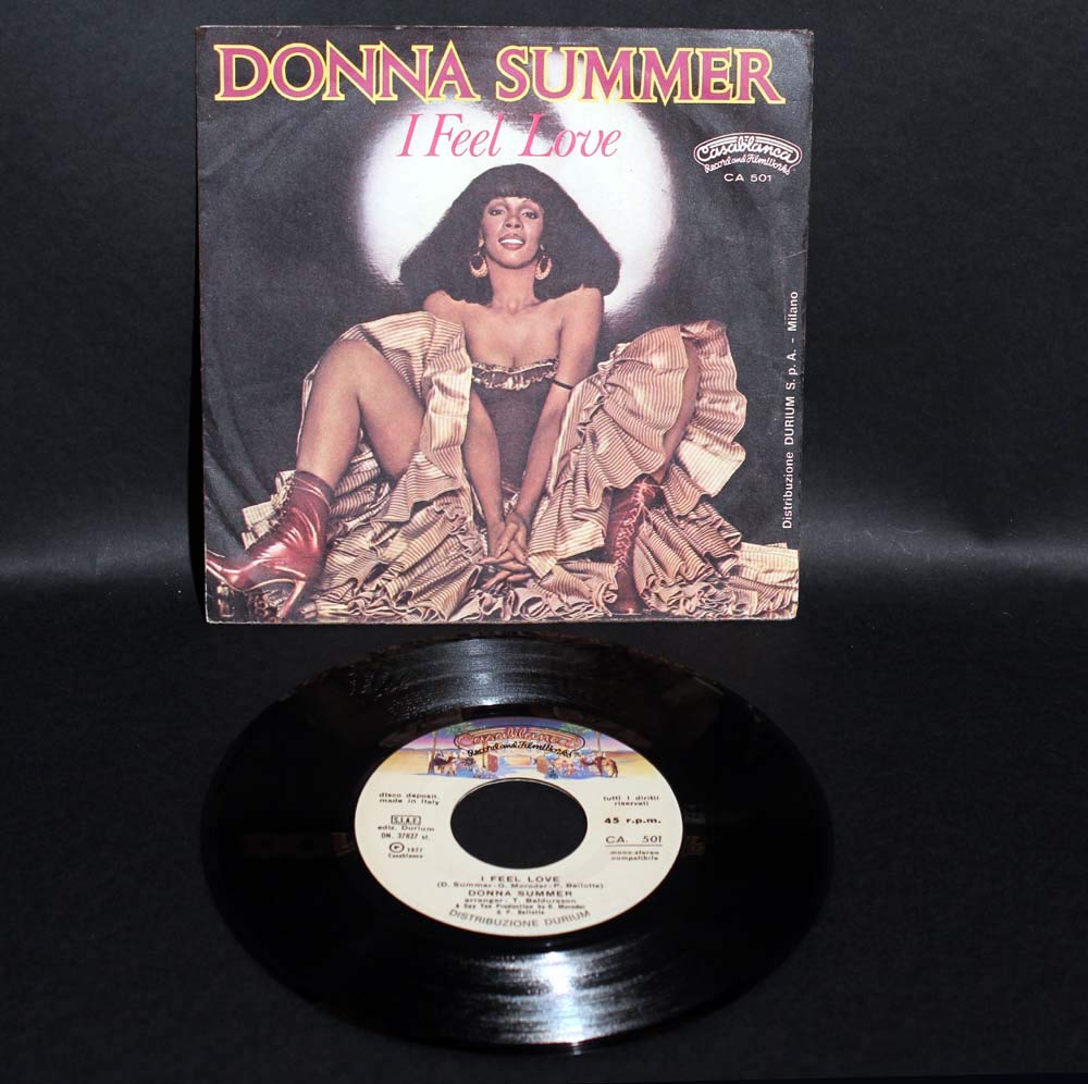 I feel love (1977) / Vinyl single [Vinyl-Single 7'']