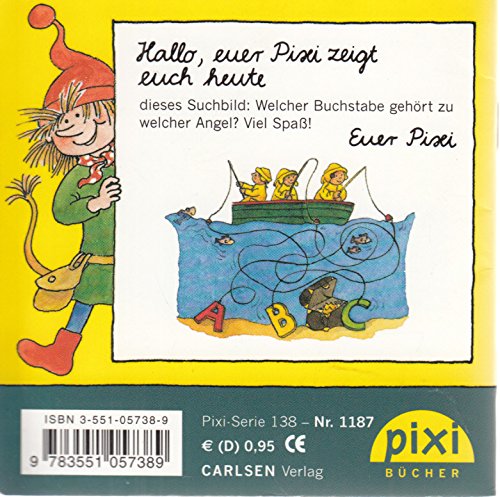 Fischer Fritzes ABC- Ein Pixi-Buch 1187 - Einzeltitel aus Pixi-Serie 138 (aus Kassette)
