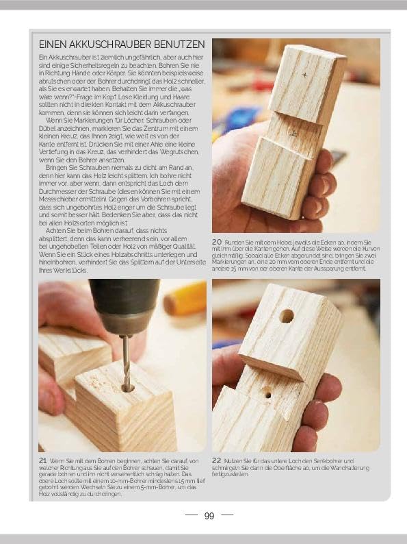 Werken mit Holz: Die besten Tipps von Tom Trimmins: Land & Werken - Die Reihe für Nachhaltigkeit und Selbstversorgung