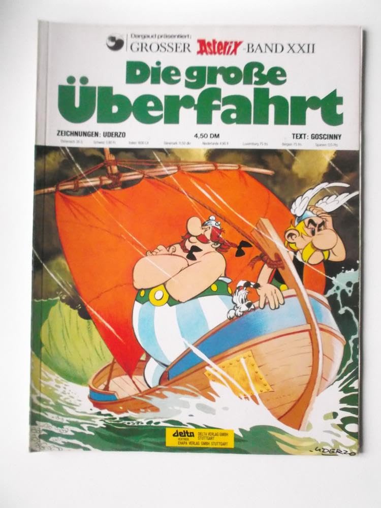 Asterix HC 22 Die große Überfahrt