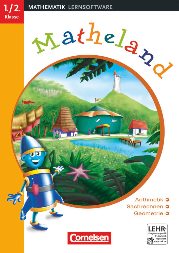 Matheland - In DVD-Box: Teil 1: 1./2. Schuljahr - Arithmetik, Sachrechnen, Geometrie: CD-ROM